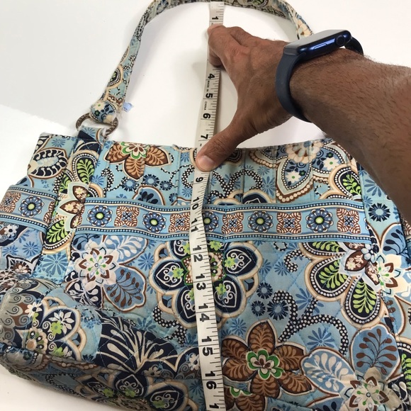 Vera Bradley Essential Tote Bag Floral A030921 - Picture 11 of 13